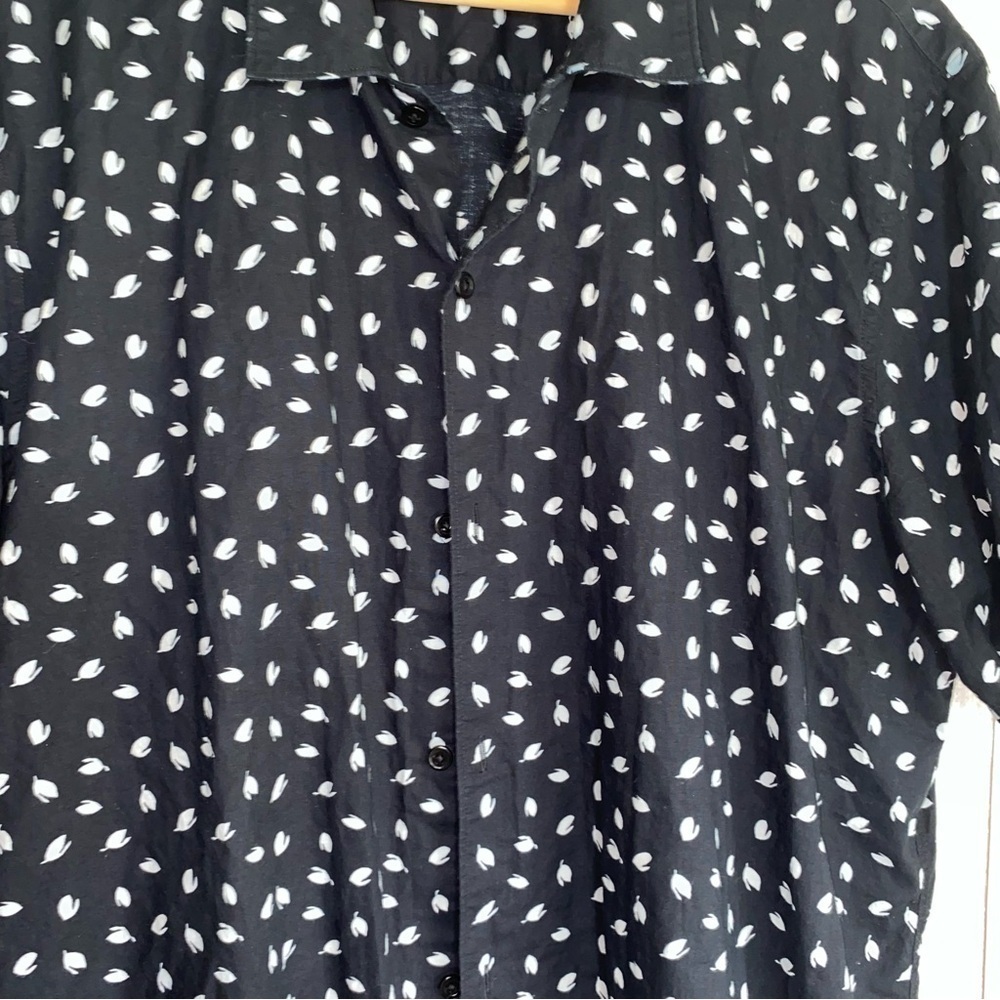 Theory Morsey Floret Print Button Down - Picture 3 of 4